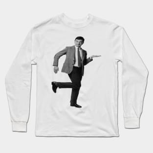 retro rowan atkinson Long Sleeve T-Shirt